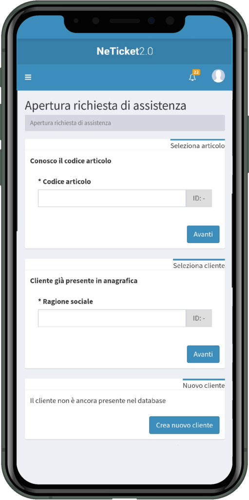 Neticket, software di ticketing online su smartphone